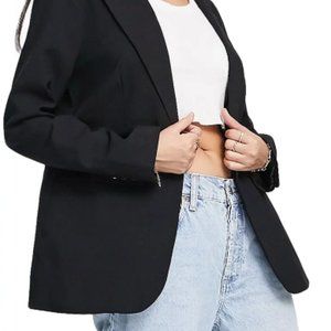 Topshop Single Breasted Blazer NWT Black